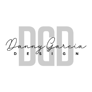 logo by BNdesigner - modern bold logo of DGD, with the signature of Danny Garcia at the front, multiple fonts are used