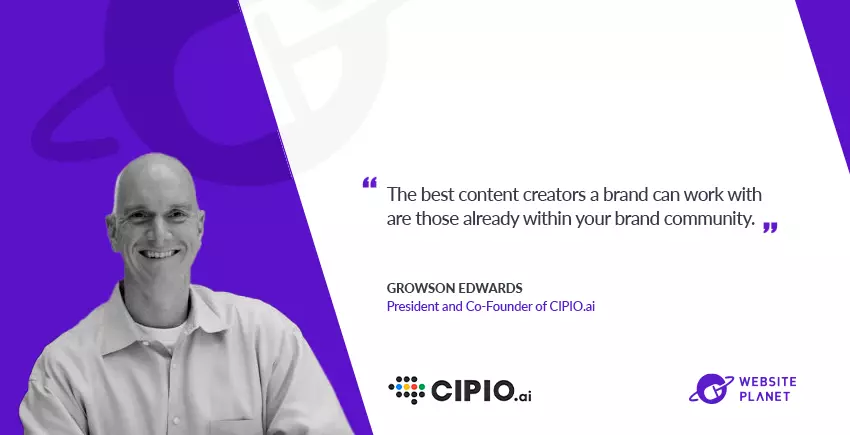 How CIPIO.ai Helps Scaling UGC and Community Influence Marketing: Q/A with Co-Founder Growson Edwards
