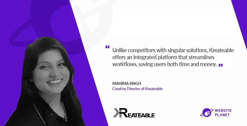 Why Marketers, Ecommerce, And Startups Use Kreateable To Boost Brand Visibility: Q/A with Director Mahima Singh
