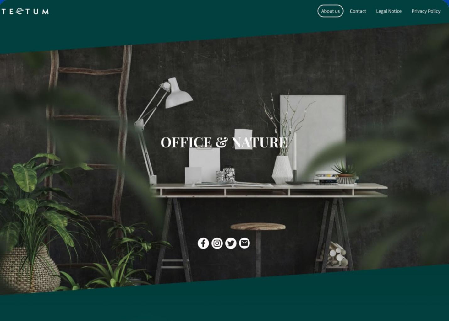 IONOS MyWebsite Now Business template