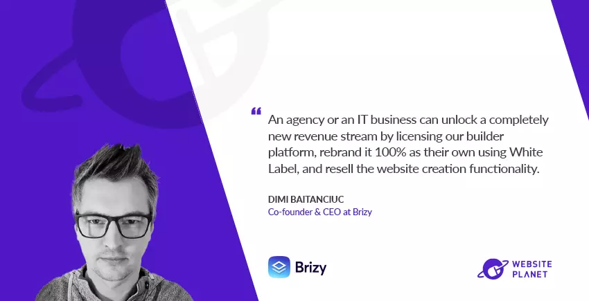Why 950k Websites Are Built With Brizy: Q/A with CEO Dimi Baitanciuc