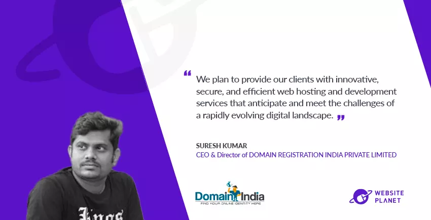 Why 35K Websites Use Domain Registration India Web Hosting Services: Q/A with CEO Suresh Kumar