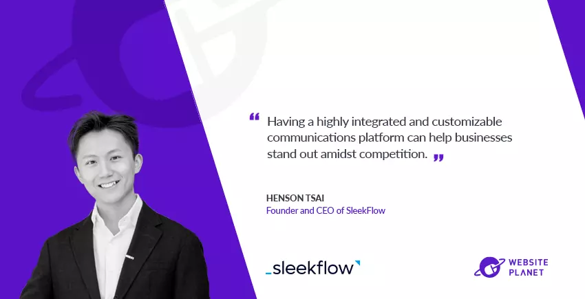Why 5000+ Companies Use SleekFlow Messaging Apps: Q/A with CEO Henson Tsai