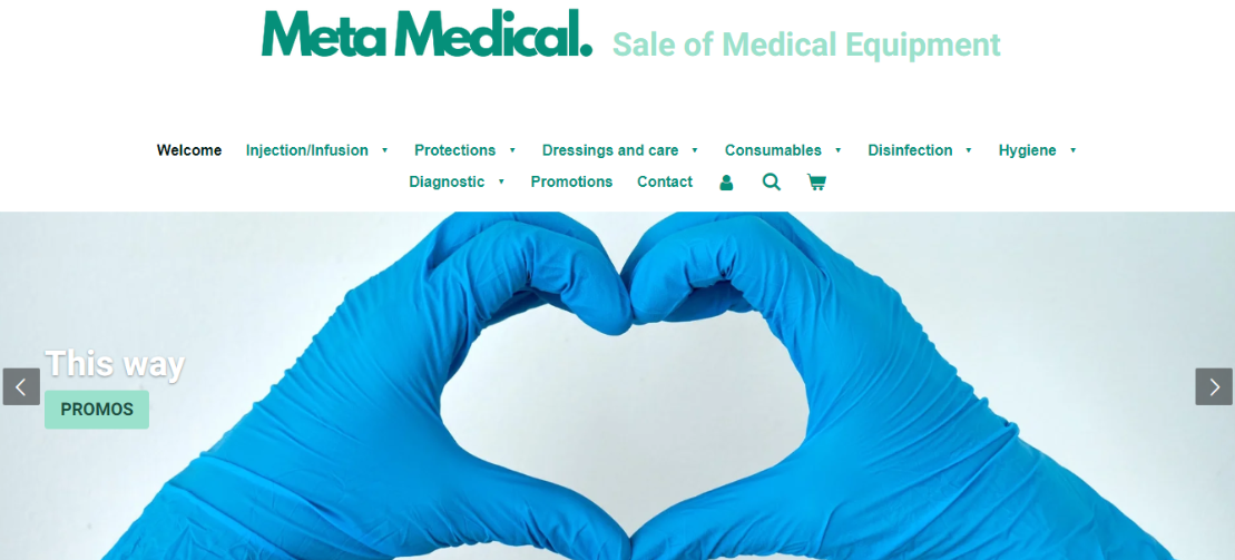 Webador Healthcare Website Example