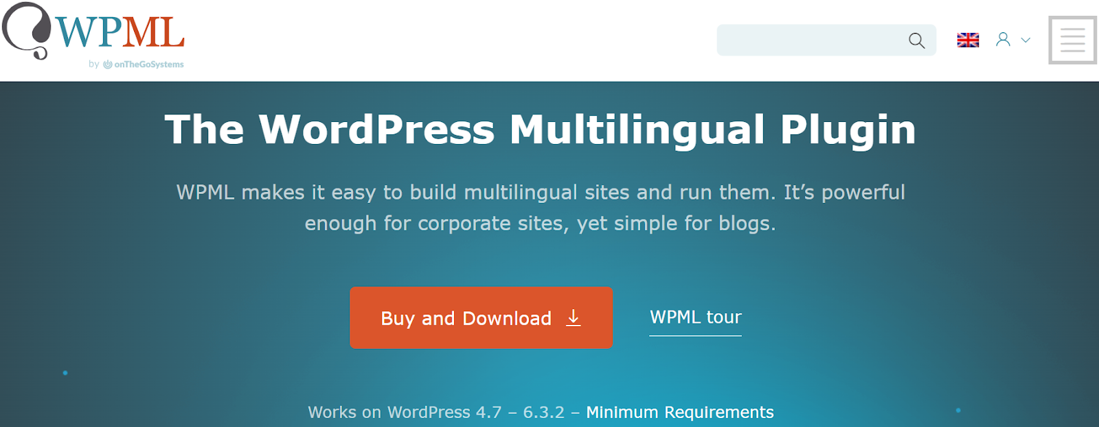WPML homepage