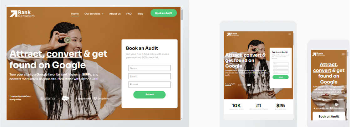 Duda Business Template