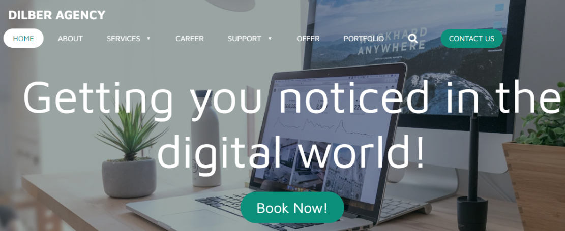 Webador Digital Agency Template