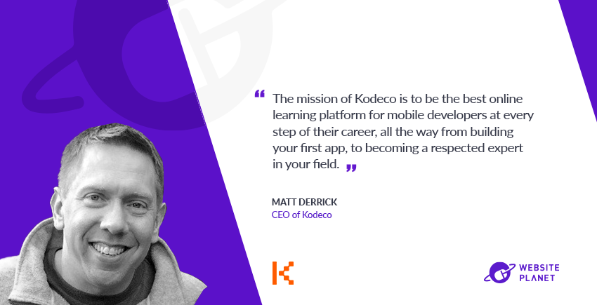 How Kodeco Boosts Mobile Development Careers: Q/A with CEO Matt Derrick