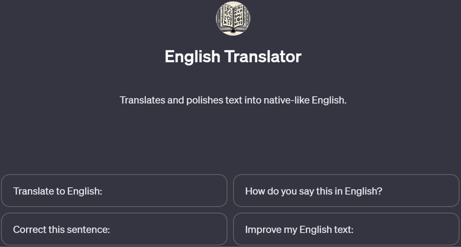 English Translator GPT