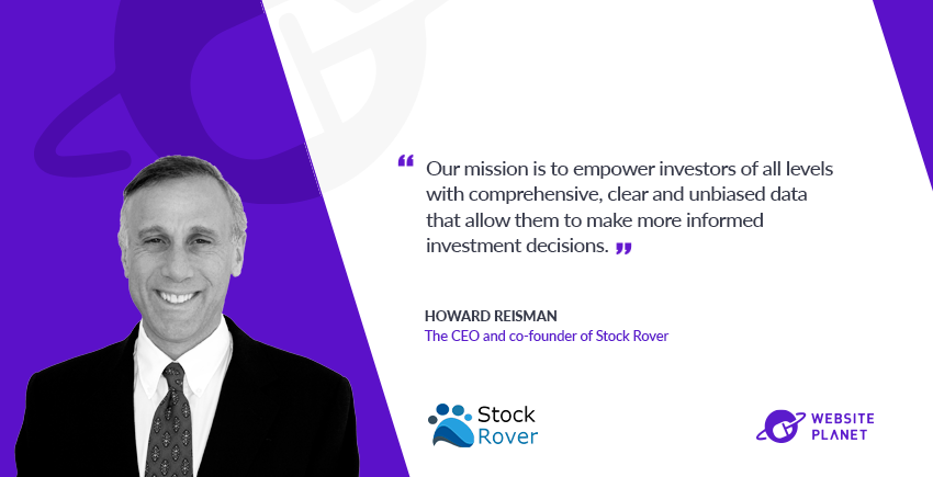 How Stock Rover Reached $23+ Billion In Linked Funds From Bootstrapping: Q/A with CEO Howard Reisman