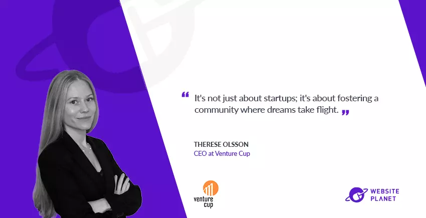 How Venture Cup Helped Start 5400+ Businesses in Sweden: Q/A with CEO Therese Olsson