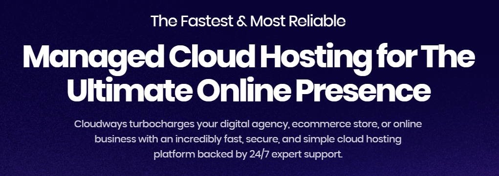Cloudways cloud hosting platform