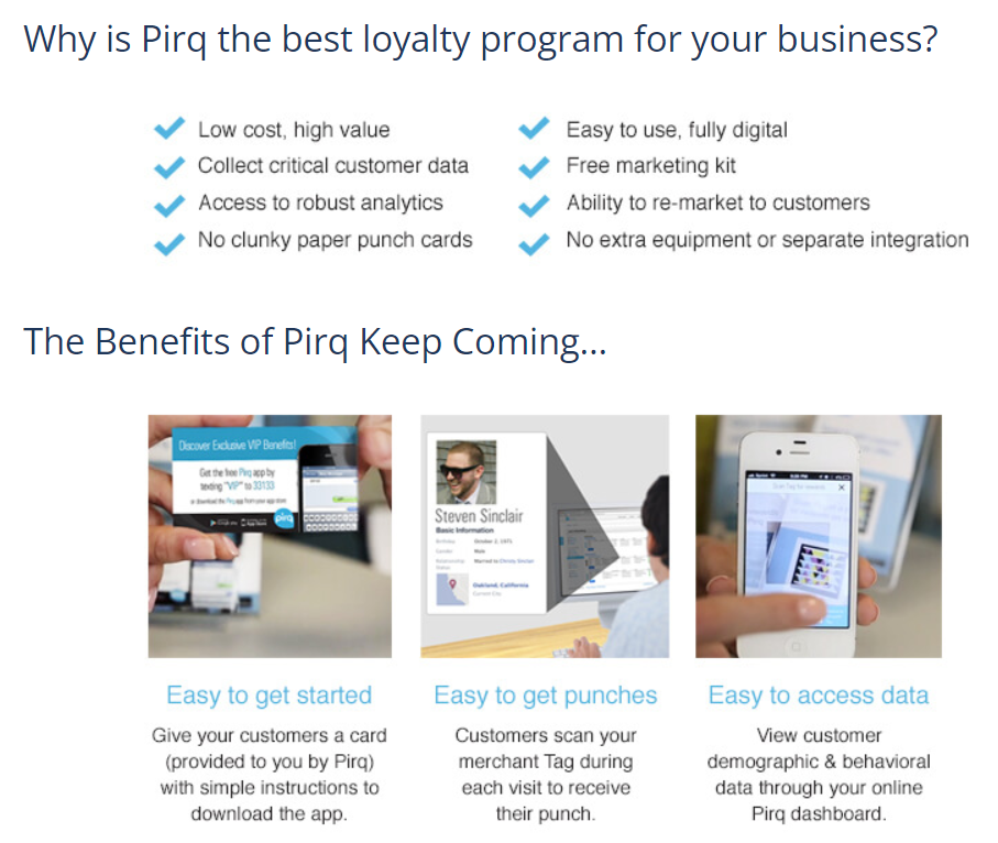Pirq Digital Loyalty overview