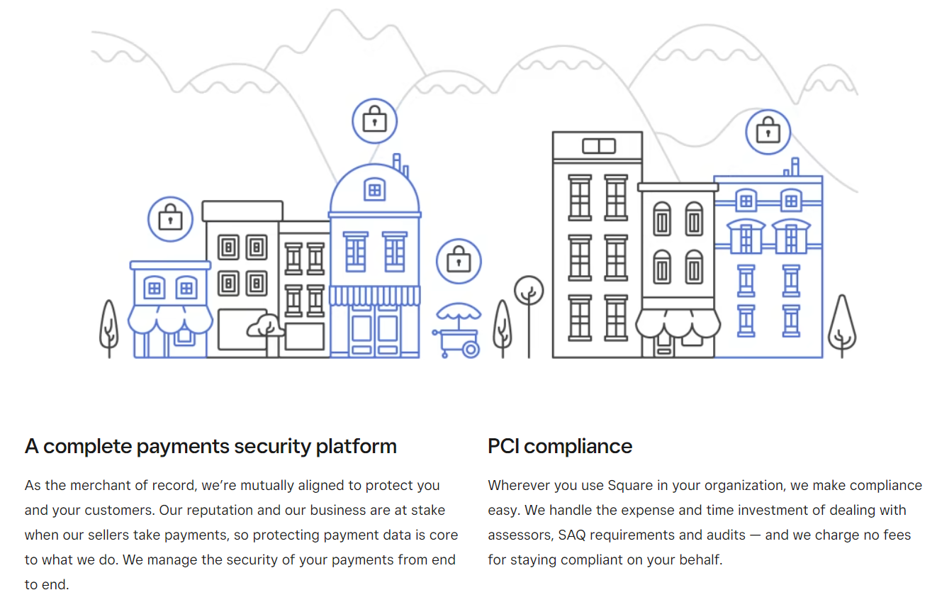Square's industry-leading security features