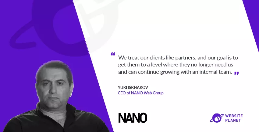 How NANO Made Millions From 800 Marketing Projects: Q/A with CEO Yuri Iskhakov