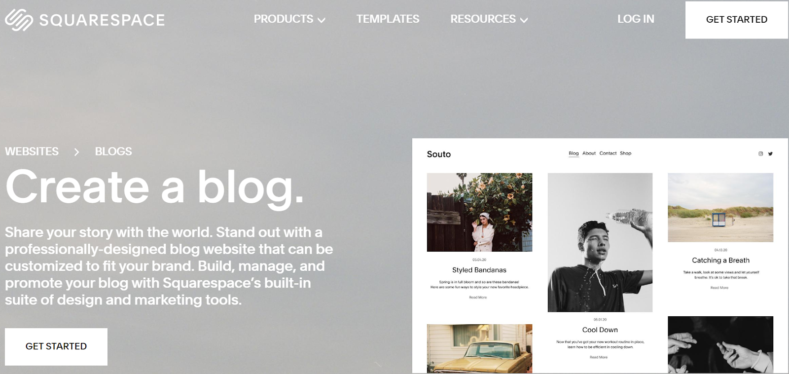 Squarespace for Blogs