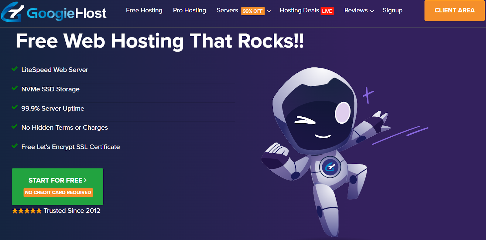 GoogieHost Free Hosting