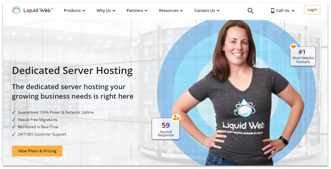 Liquid Web Dedicated Server Hosting features