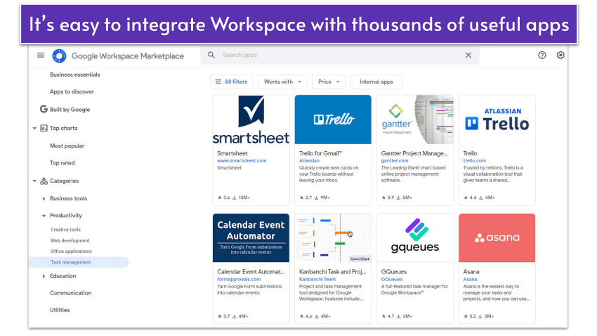 Google Workspace App Market