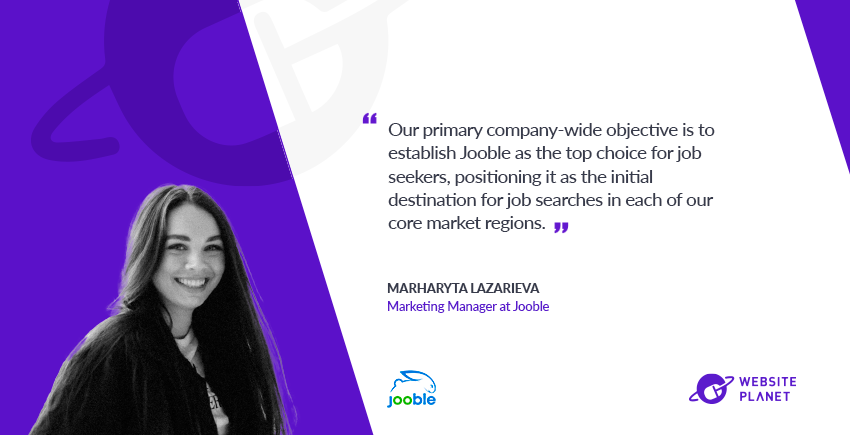 How Jooble Lowers Job Ads CPAs by 20% For 400 Companies: Q/A with Marketing Manager Marharyta Lazarieva