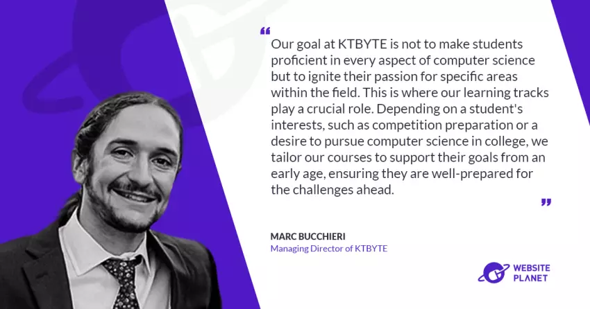 Bridging the Educational Divide: Marc Bucchieri on KTBYTE’s Tailored Approach to Computer Science Learning