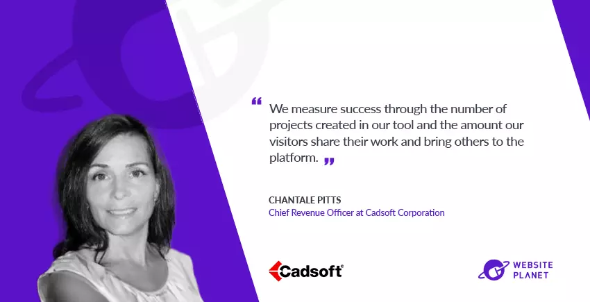 Cadsoft Interview with Chantale Pitts - Graphic