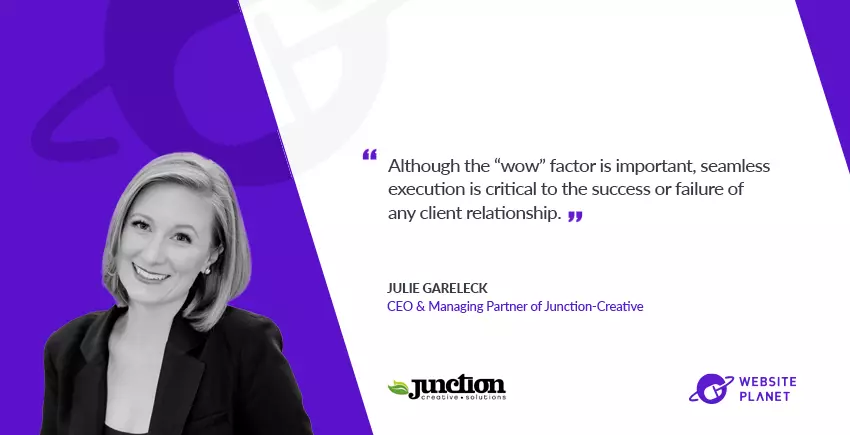 Junction-Creative CEO Julie Gareleck: How We Made $100 million For Clients