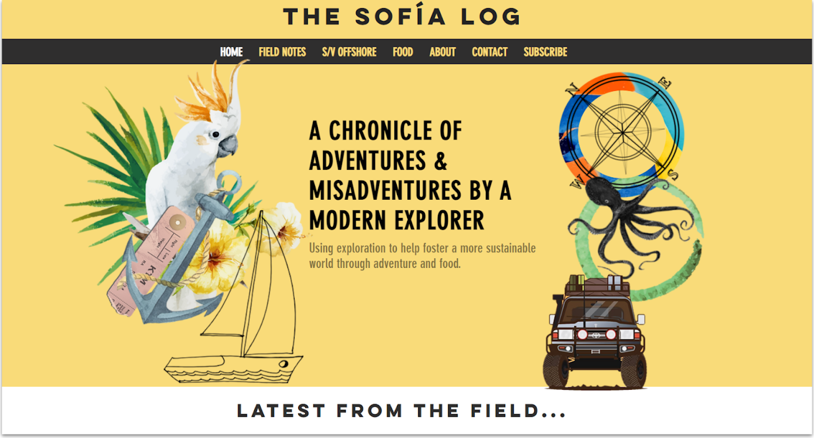 The Sofía Log Homepage