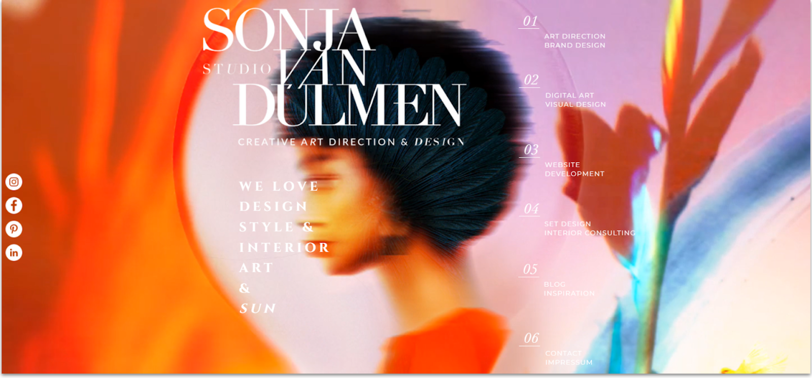 Sonja Van Dulmen Homepage