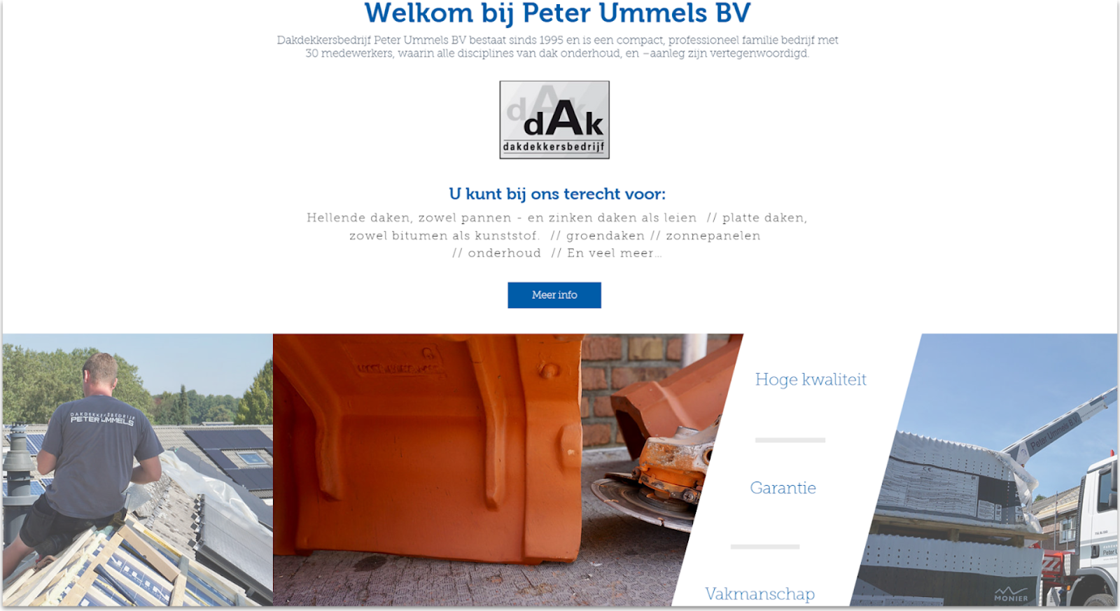 Peter Ummels BV Homepage