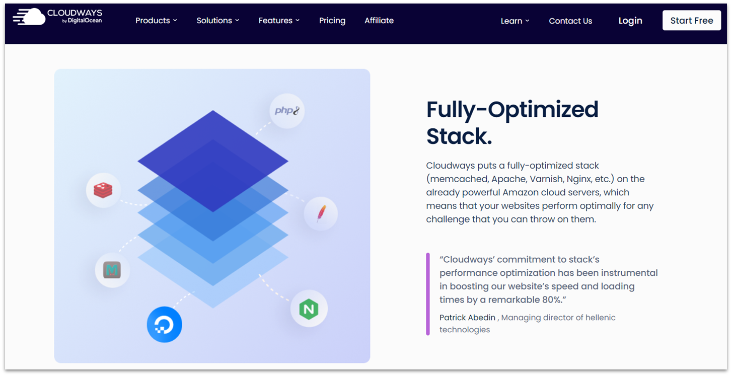 Cloudways managed solutions for AWS cloud