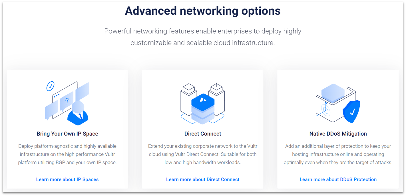 Vultr networking features