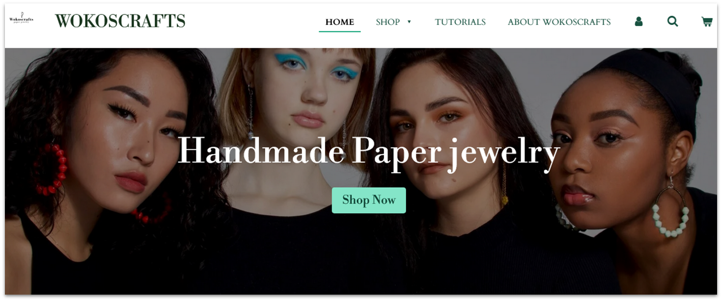 Webador Online Store Template