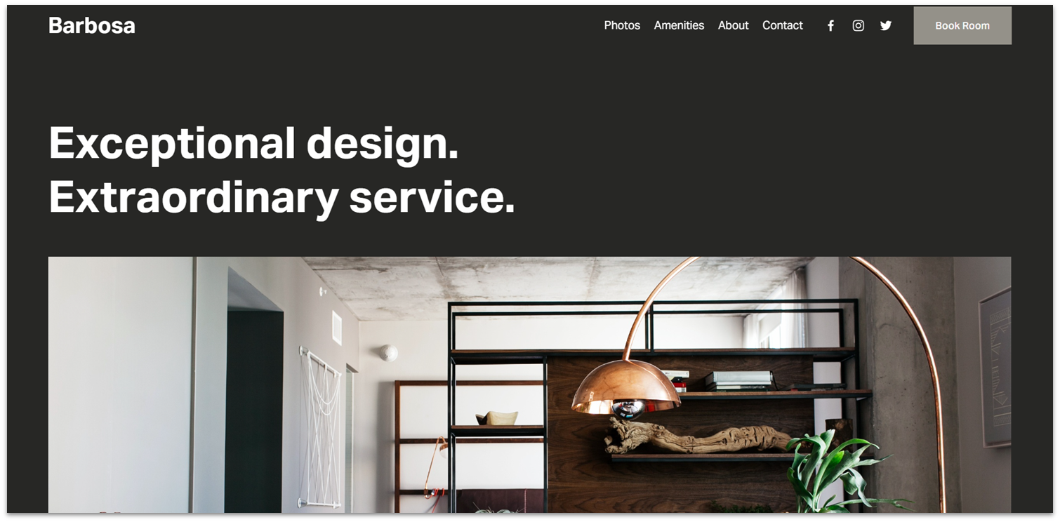 Squarespace Local Business Templates