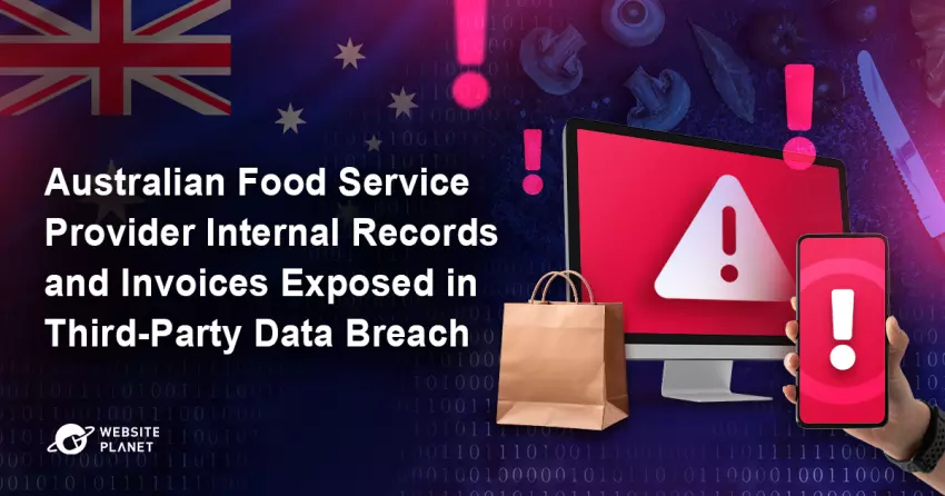 Australian Food Service Provider Internal Records and Invoices Exposed in Third-Party Data Breach
