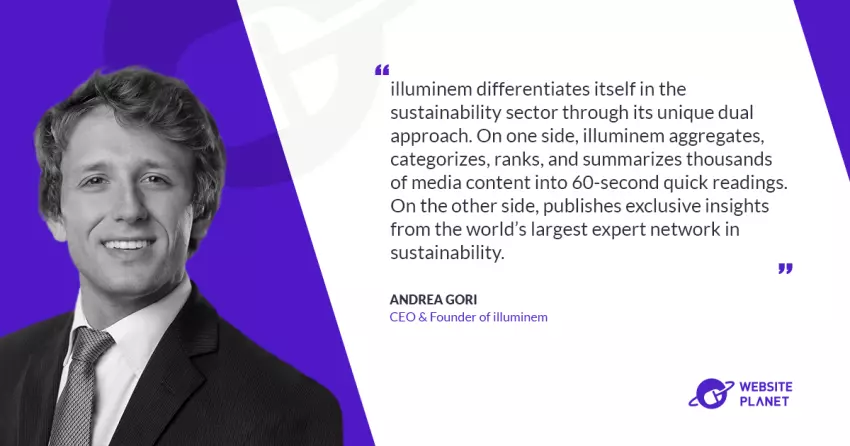 Illuminem’s Vision for a Sustainable Future: An Exclusive Interview with Andrea Gori