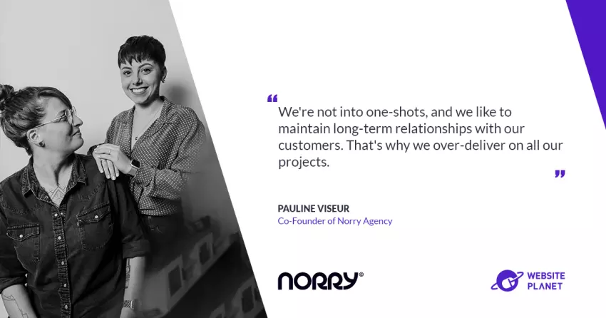 Elevating Web Design: Pauline Viseur on Norry’s Innovative Approach