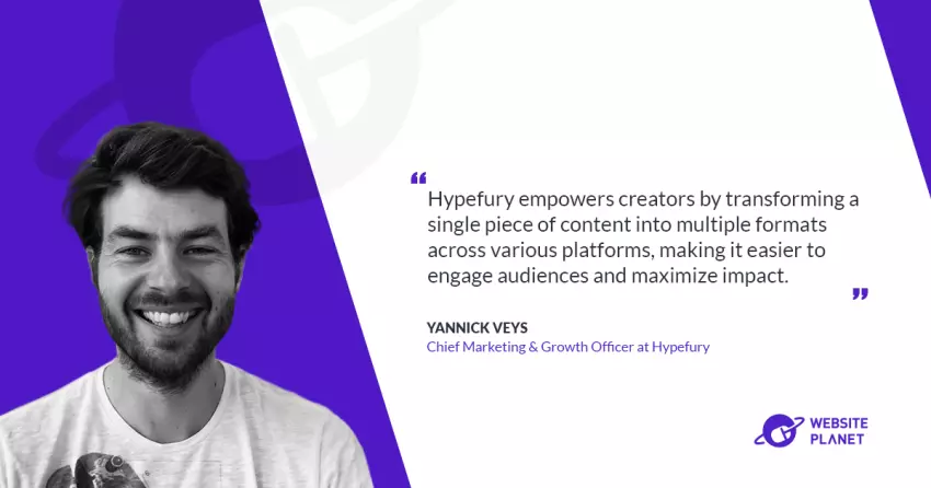 From Idea to Innovation: How Hypefury Transformed Social Media Management – An Interview with Yannick Veys