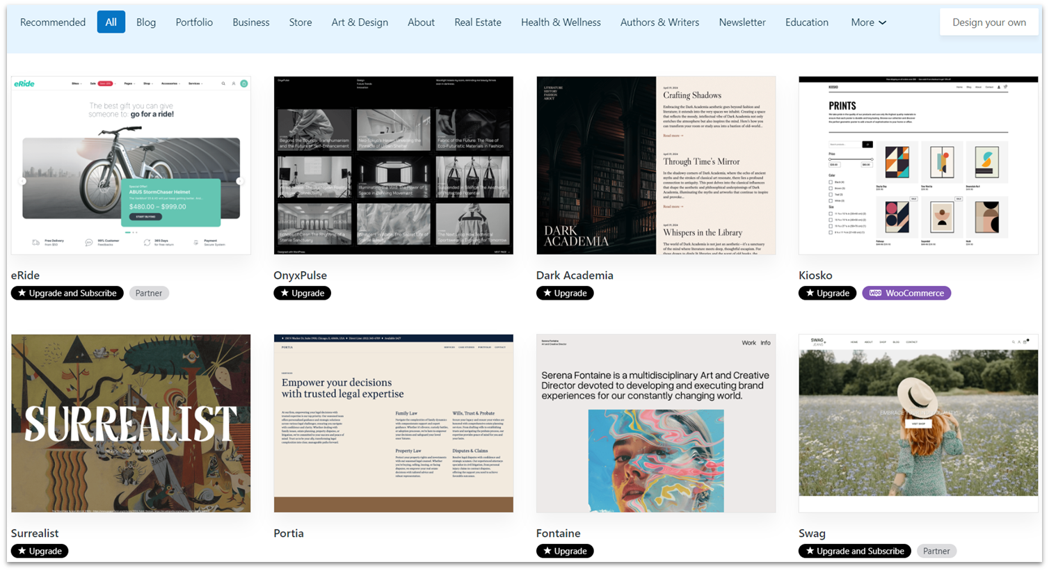 WordPress Templates