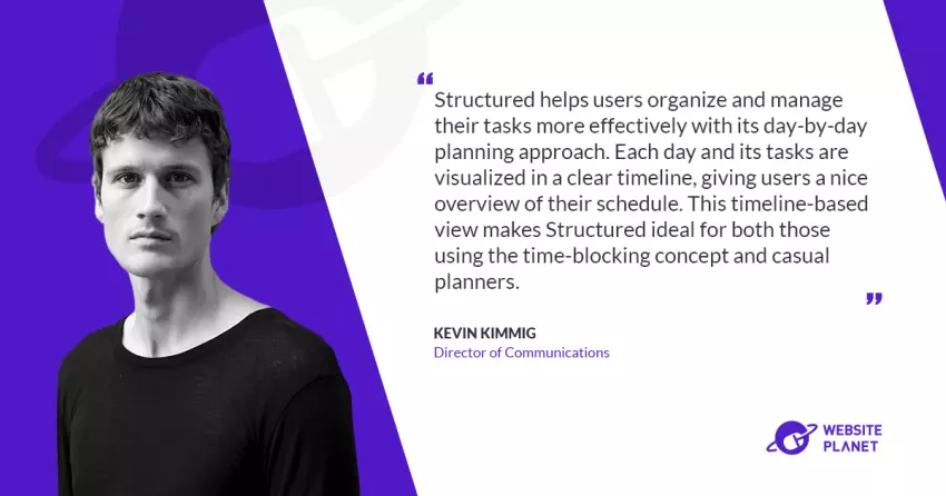 Streamlining Daily Planning: How Structured Simplifies Task Management—An Interview with Kevin Kimmig