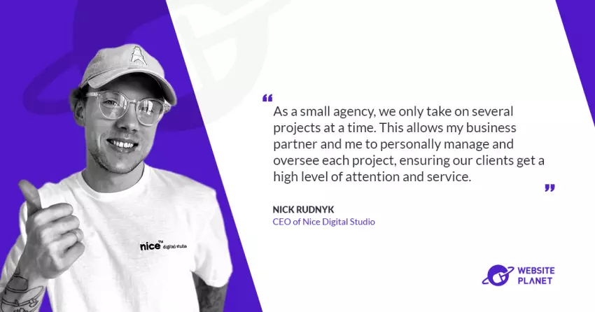 Going Above and Beyond: Nick Rudnyk on Nice Digital Studio’s Commitment to Quality