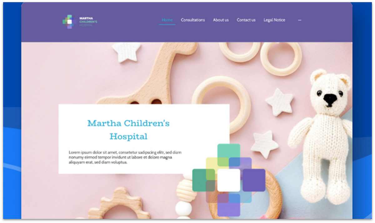 IONOS Children’s Hospital Template