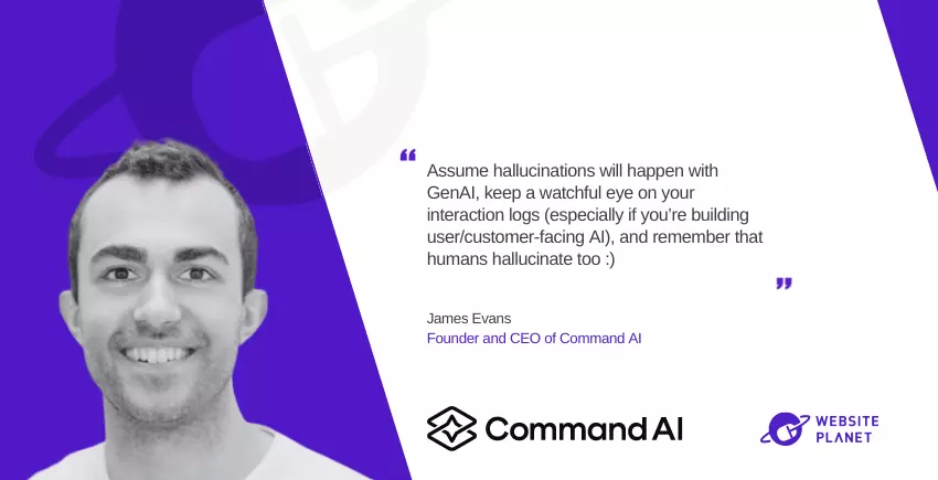 Why AI Chatbots Hallucinate And How Command AI Detects it: Q/A With CEO James Evans