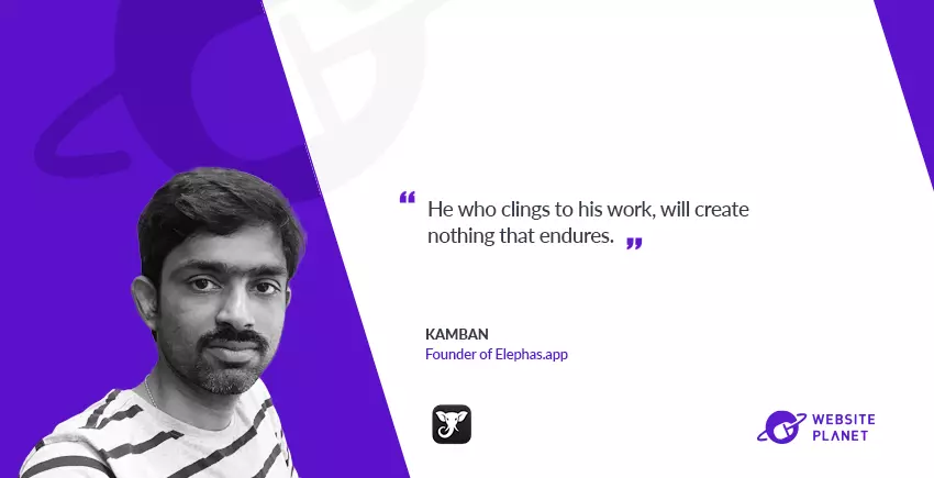 Elephas Founder Kamban S On Freedom, Friction And Saving Content Costs