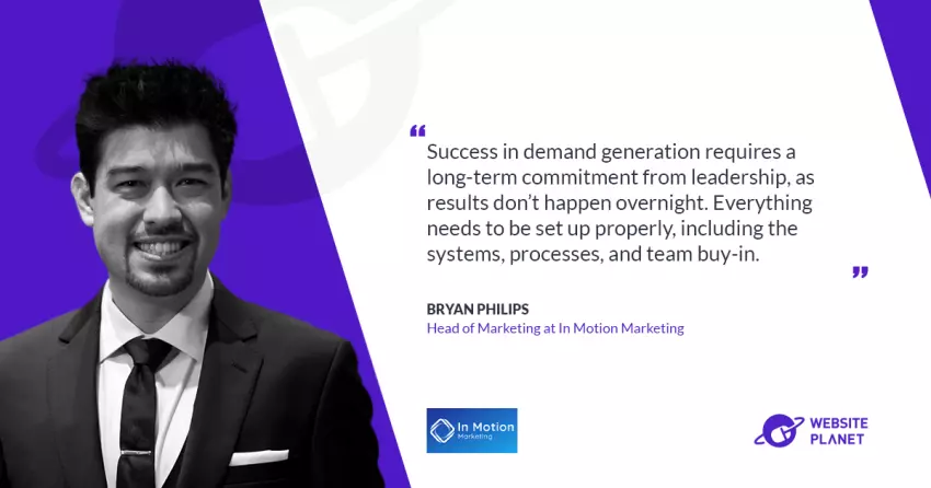 Bryan Philips Shares In Motion Marketing’s Winning Formula for B2B Success