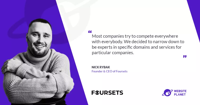 Elevating B2B Brands with Foursets: An Interview with Founder Nick Rybak