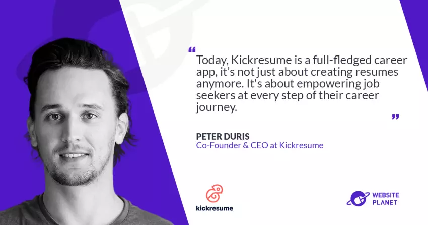 AI and Career Growth: How Kickresume is Changing Job Search – An Interview with Peter Ďuriš