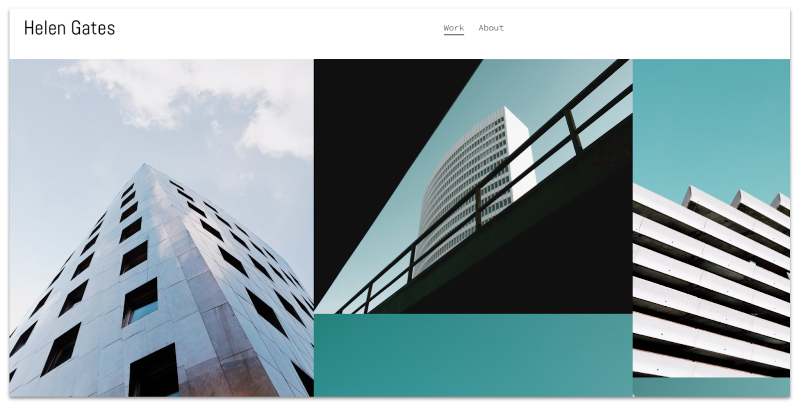 Squarespace's website template