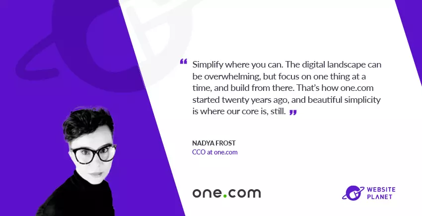 1M Customers Growth Tips by one.com COO Nadya Frost