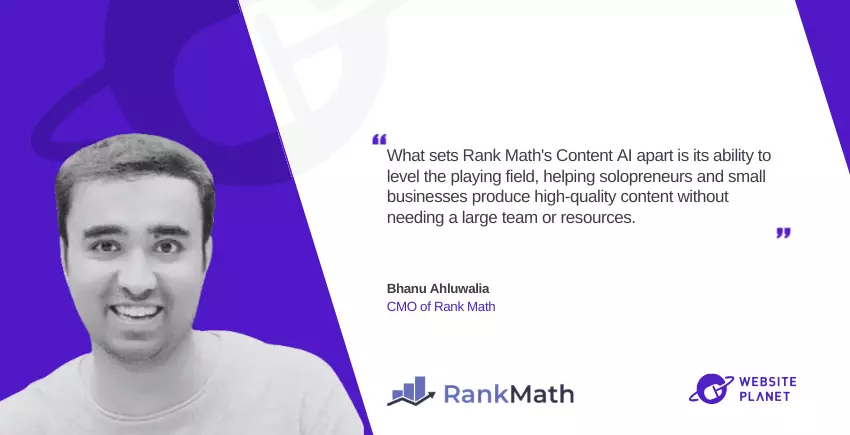 How Rank Math Makes SEO Easier For 550K Users: Q/A with CMO Bhanu Ahluwalia